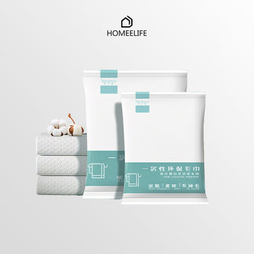 Disposable bath towels and towels