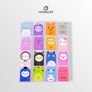 Kids DIY Creative Cartoon Animal Greeting Card