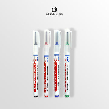 ❤SG Delivery❤Long Tip Oily Marker Pens/Tile Grout Marking Pen/Colour Double-ended Waterproof Graffiti Pencil