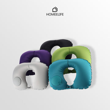 U-Shape Inflatable Travel Pillow
