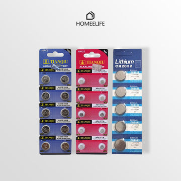LR44/AG13/357A, AG4/377A,CR3032 button battery