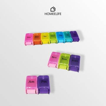 7 Slot Removable Pill Box