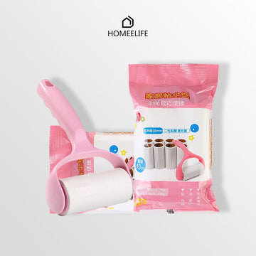 Sticky hair cleaning roller
