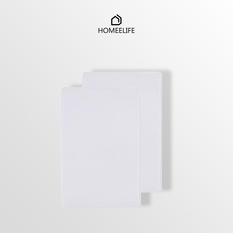 8Pcs Transparent Frosted ID card protective cover