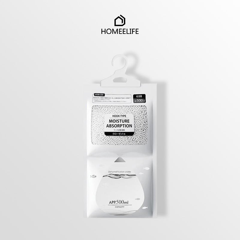Wardrobe dehumidifier bag